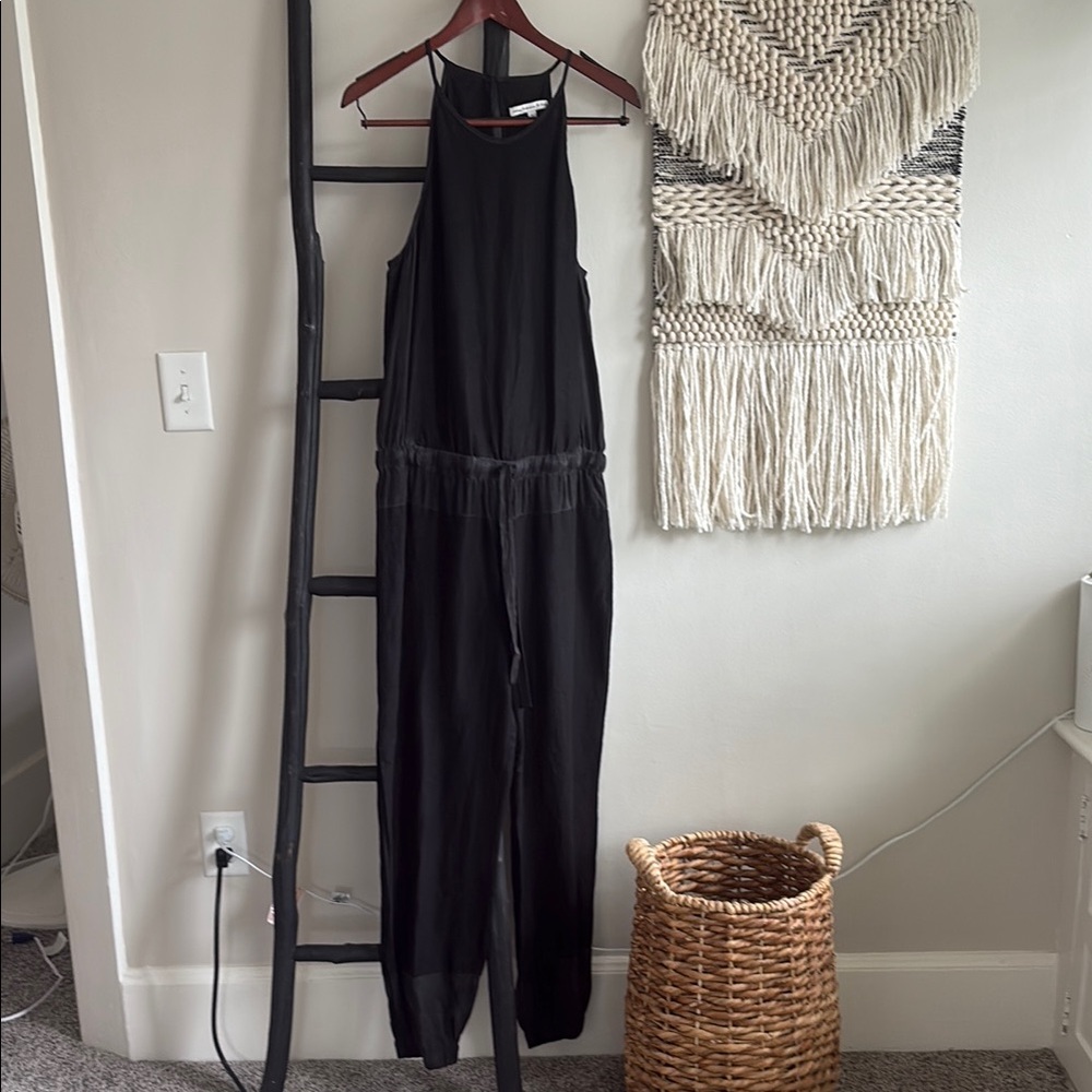 Young, Fabulous & Broke Linen-blend Women's Sleeveless Jumpsuit. Sz L